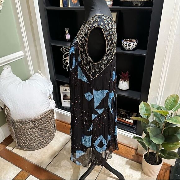 Anthropologies Moulinette Soeurs Lydia Swing Dress Size 4 - Picture 6 of 15